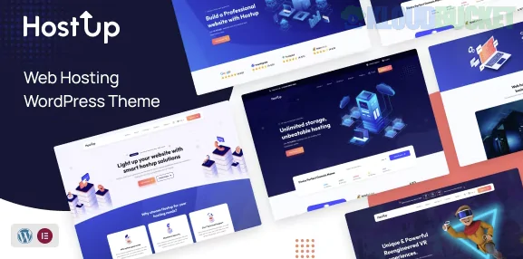 HostUp - Web Hosting WordPress Theme
