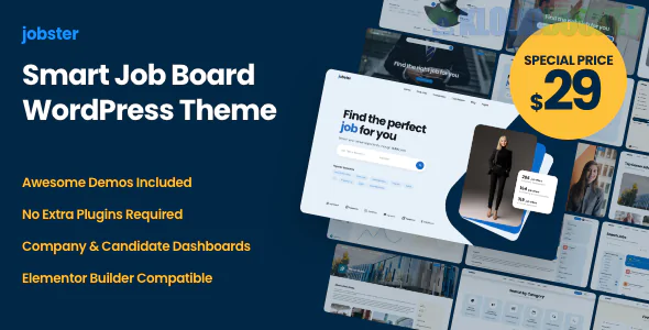 Jobster - Smart Job Board WordPress Theme 2.2