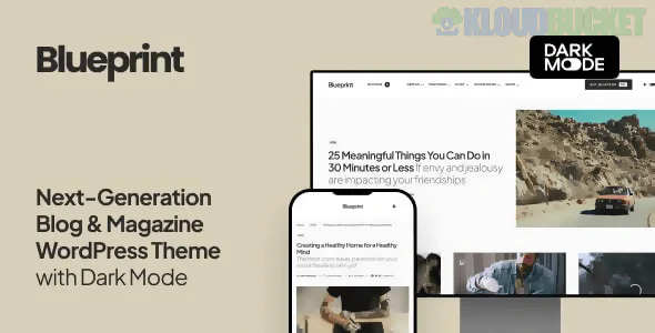 Blueprint - Next-Generation Blog & Magazine Theme 1.1.4