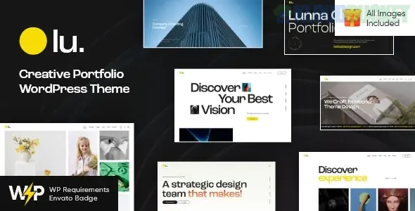 Lunna - Creative Portfolio WordPress Theme 1.15