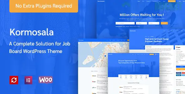 Kormosala – Job Board WordPress Theme 1.0.66