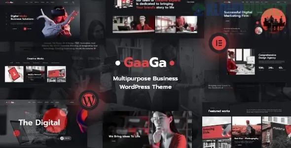 Gaaga - Creative Agency Theme 1.0.9