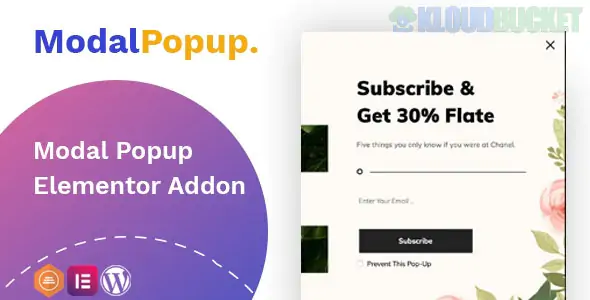 Modal Popup box Elementor Addon 1.0.1