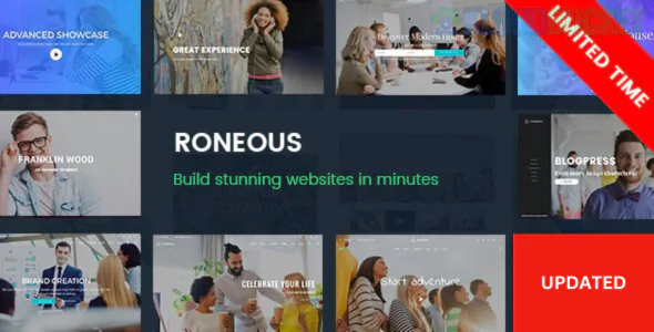 Roneous Theme- Creative Multi-Purpose WordPress Theme 2.1.1