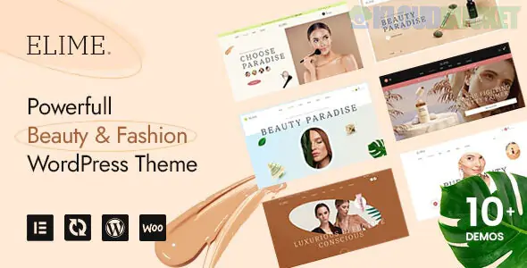 Elime - Multipurpose Cosmetics & Fashion WordPress Theme 1.0.5