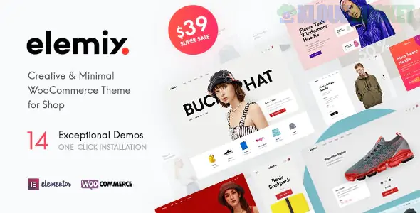 Elemix - Modern & Creative Elementor WooCommerce Theme 1.2.4