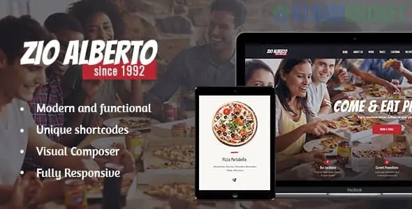 Zio Alberto | Pizza Restaurant, Cafe & Bistro WordPress Theme 1.2.2