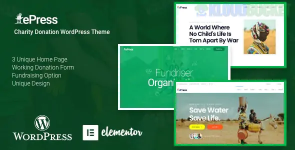 ePress - Nonprofit Charity WordPress Theme 3.0.0
