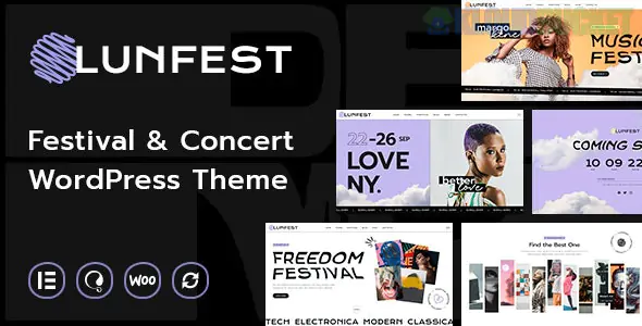 Lunfest - Festival & Concert WordPress Theme 1.0.3