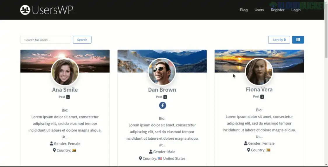 UsersWP - Security-Focused WordPress User Profile Plugin Without The Bloat By AyeCode