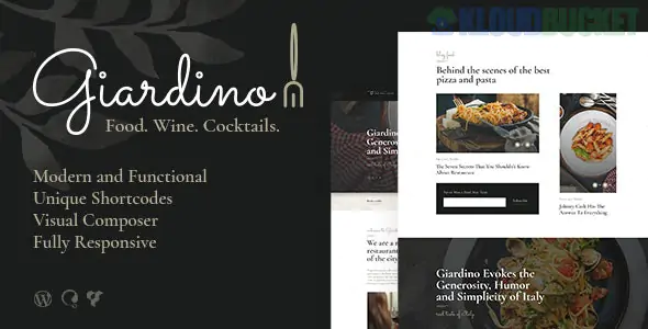 Giardino | An Italian Restaurant & Cafe WordPress Theme 1.1.5
