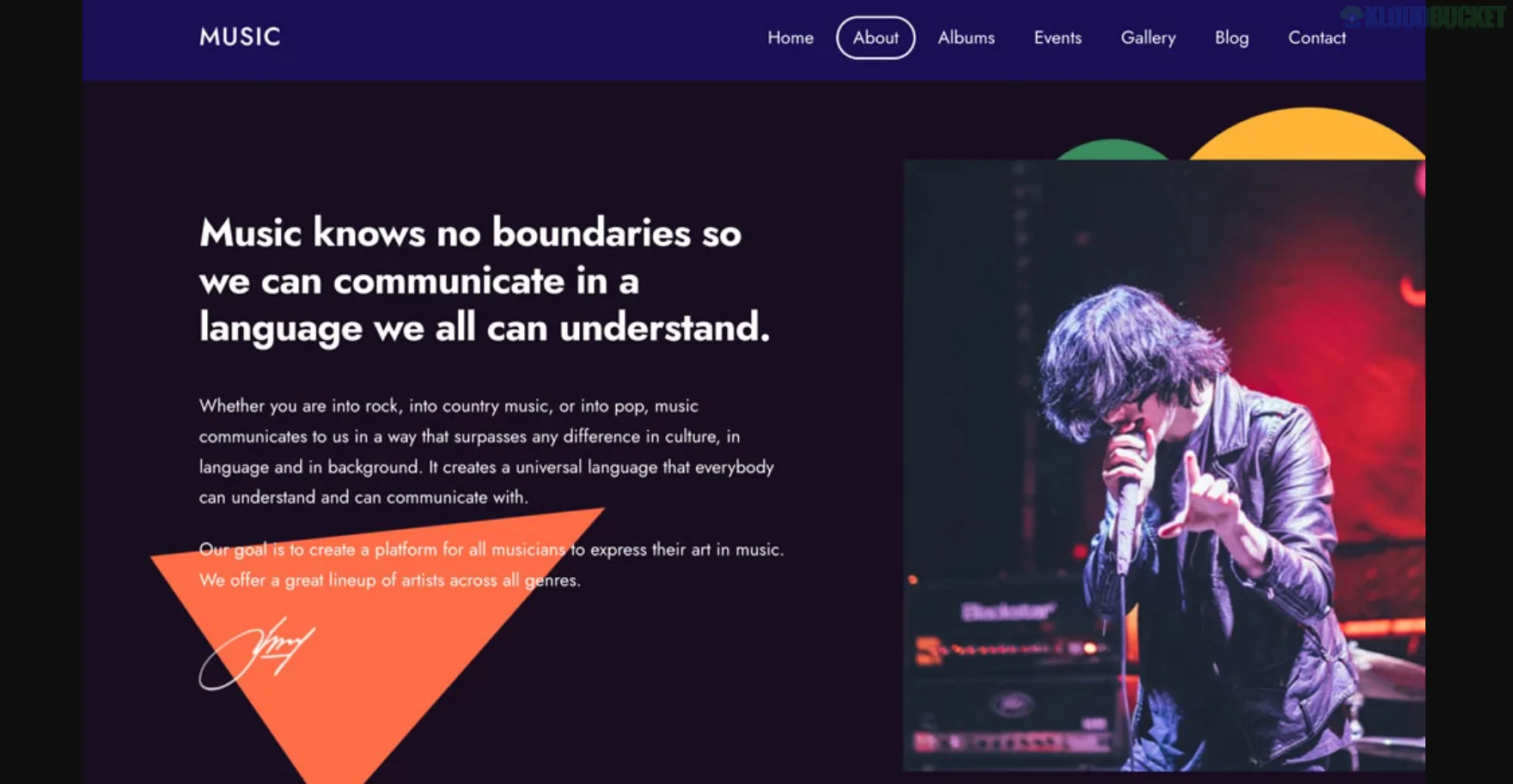 Themify Music WordPress Theme + Activation 7.1.7