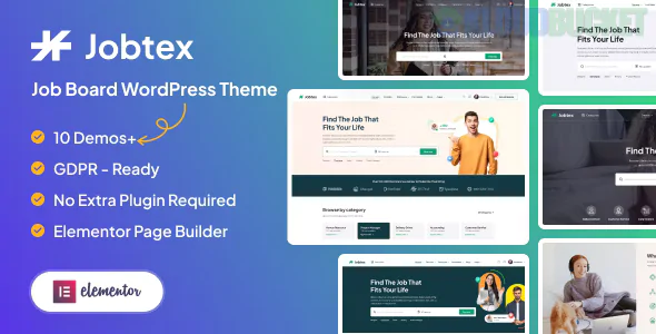 Jobtex - Job Board WordPress Theme 1.2.22