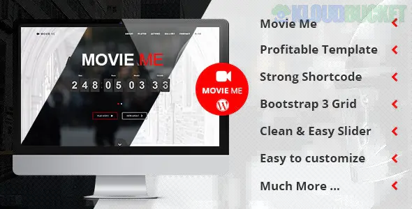 Movie Me - One Page Responsive WordPress Theme 5.7