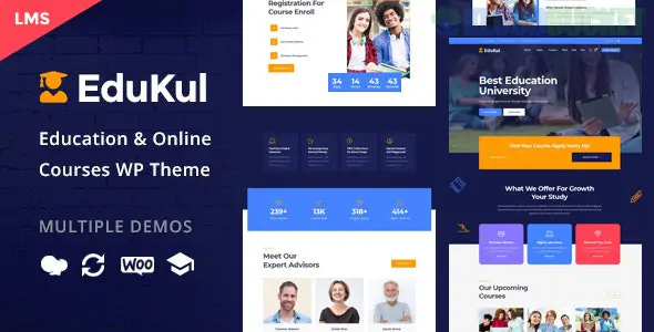 Edukul | Online Courses WordPress Theme 1.28