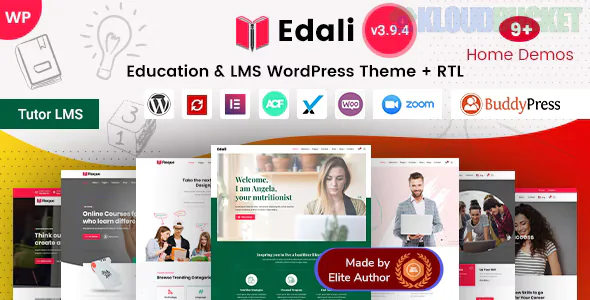 Edali - Education LMS & Online Courses WordPress Theme 4.3