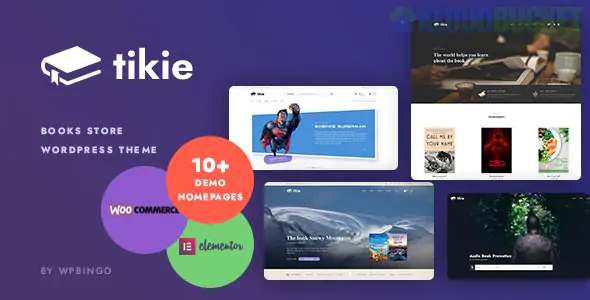 Tikie – Book Store WooCommerce WordPress Theme 1.0.4