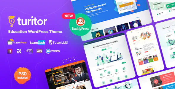 Turitor Theme | Education WordPress Theme 1.4.9