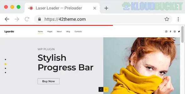 Laser Loader - Stylish Progress Bar Preloader 2.0.1