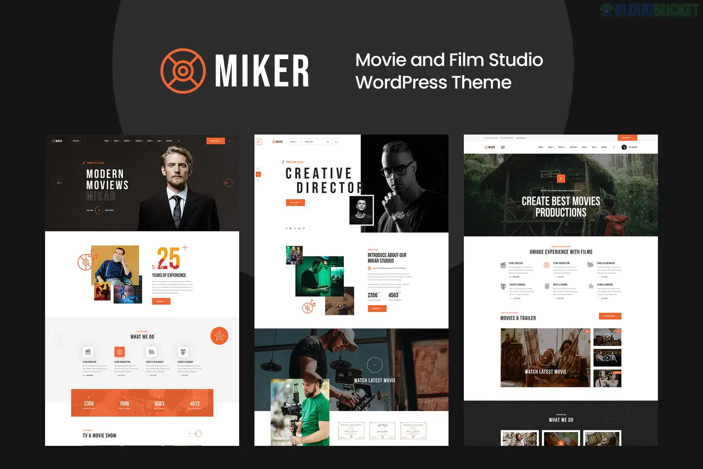 Miker - Movie and Film Studio WordPress Theme 1.0.0