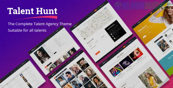 Talent Hunt - Model Management WordPress CMS Theme 1.0.8
