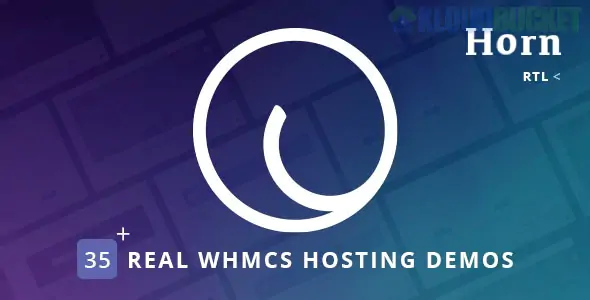 Horn - WHMCS Dashboard Hosting Theme 3.0