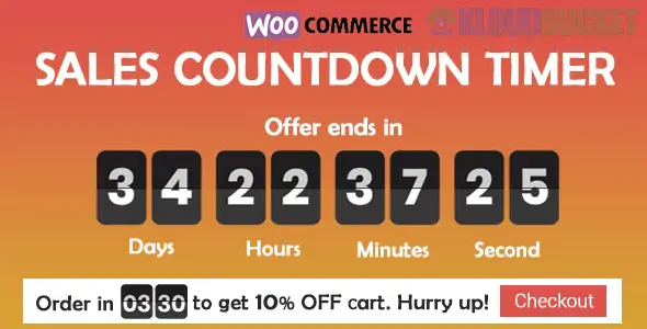 Checkout Countdown - Sales Countdown Timer for WooCommerce and WordPress 1.1.7