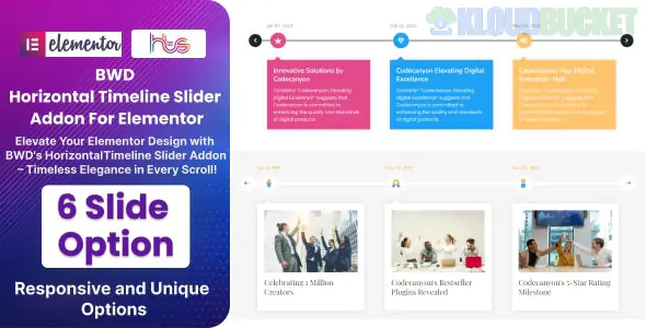 BWD Horizontal Timeline Slider Addon For Elementor 1.7