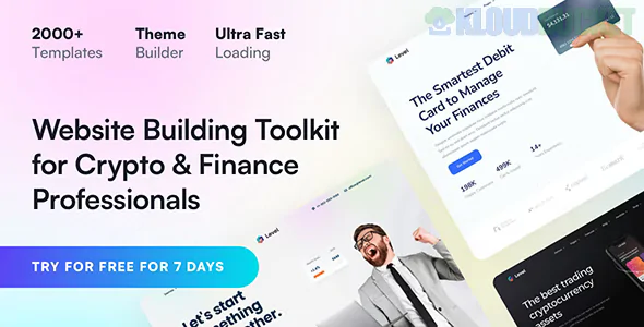 Level - Financial Technology & Crypto Theme For WP By UiCore 3.0.5