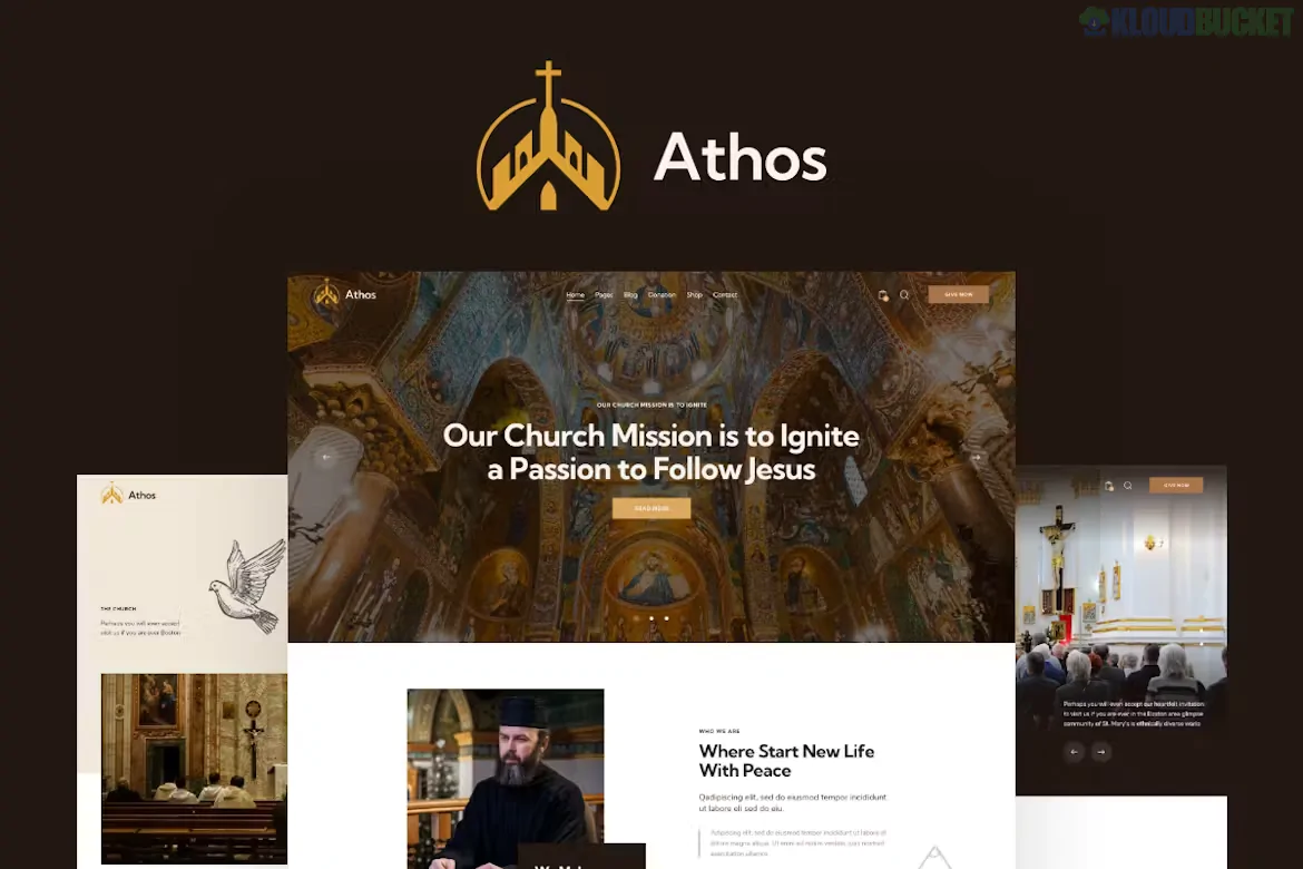 Athos - Orthodox Christian Church WordPress Theme 1.5