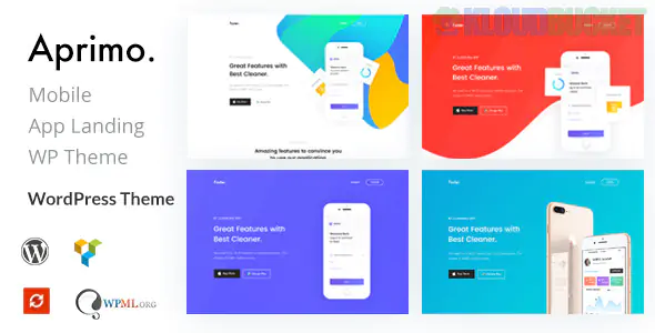 Aprimo - Mobile & App Landing WordPress Theme 1.5