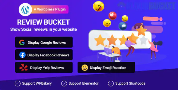 ReviewBucket - Business review bundle WordPress Plugin 2.8.6