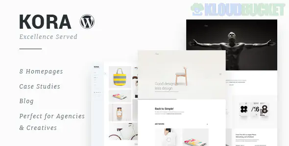 Kora - Portfolio, Agency WordPress Theme 2.0
