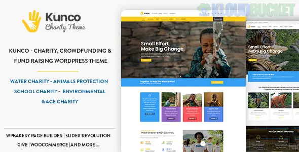 Kunco - Charity & Fundraising WordPress Theme 1.0.2