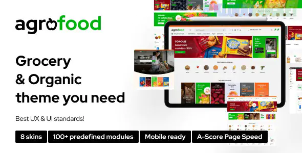 Agrofood - Elementor WooCommerce WordPress Theme 1.3.0