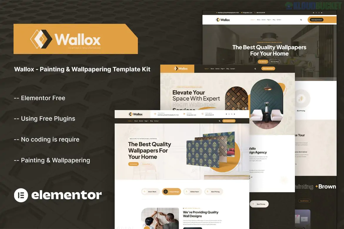 Wallox - Painting & Wallpapering Template Kit 1.1.1