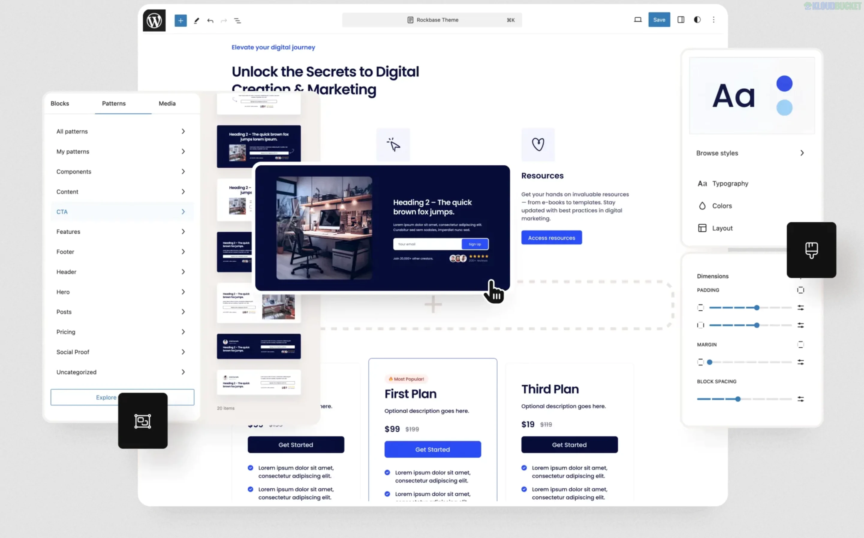 RockBase - The Modern WordPress Theme For Creative Pros 1.2.0