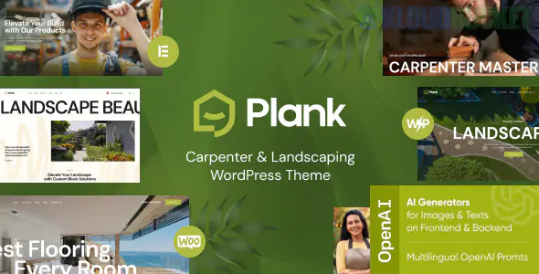 Plank - Carpenter & Landscaping WordPress Theme 1.0.0