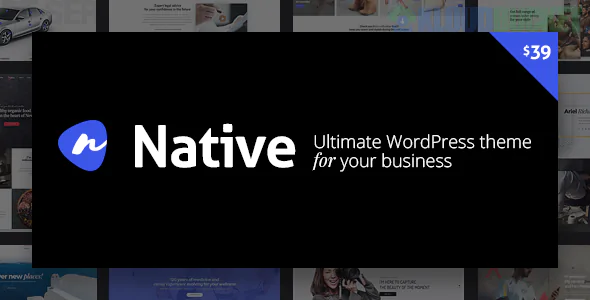 Native | Stylish Multi|Purpose Creative WP Theme 1.6.99