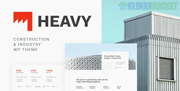 Heavy - Industrial WordPress Theme 1.2.1