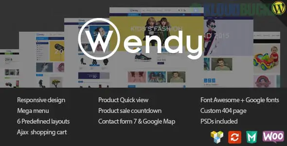 Wendy - Multi Store WooCommerce Theme 1.6.3