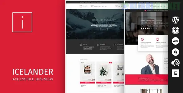 Icelander Theme | Accessible Business Portfolio & WooCommerce WordPress Theme 1.7.4