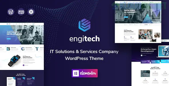 Engitech Theme- IT Solutions & Services WordPress Theme 1.4.3