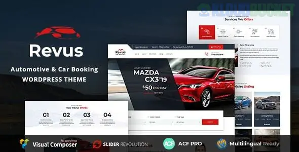Revus - Automotive & Car Rental WordPress Theme 2.6.5