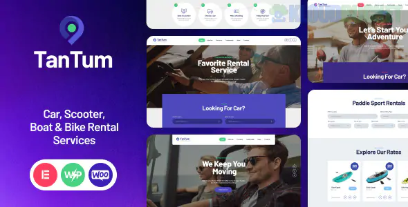 TanTum Theme | Car, Scooter, Boat & Bike Rental Services WordPress Theme 1.1.11