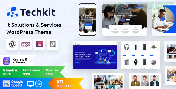 Techkit Theme | Technology & IT Solutions WordPress Theme 1.6