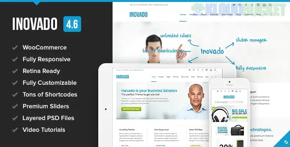 Inovado - Retina Responsive Multi-Purpose Theme 4.6.9