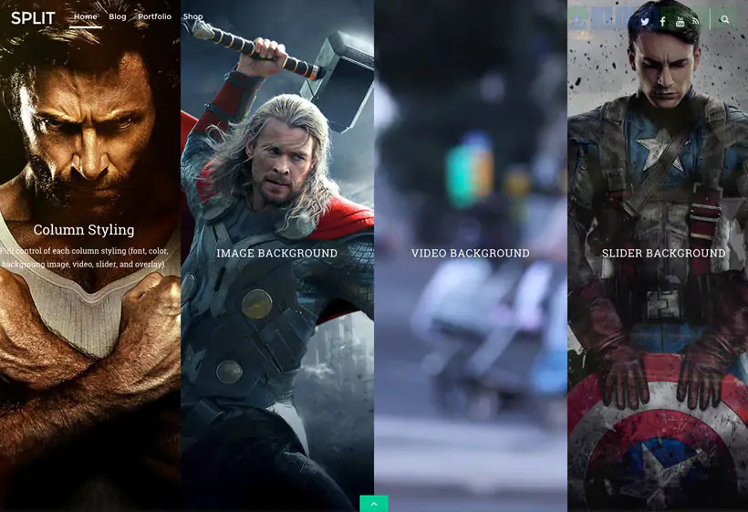 Themify Split WordPress Theme 7.1.5