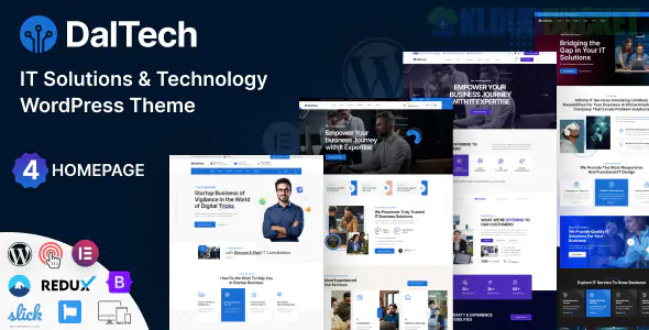 Daltech - IT Solutions & Technology WordPress Theme 1.1.0