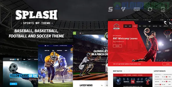 Splash | Sport Club WordPress Theme 4.4.2